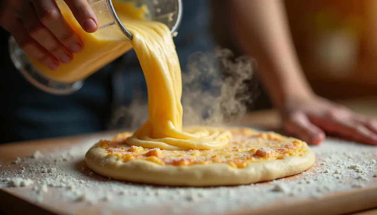 Receita de massa de pizza simples de liquidificador: pronta em 5 min Receita de massa de pizza simples de liquidificador: pronta em 5 min