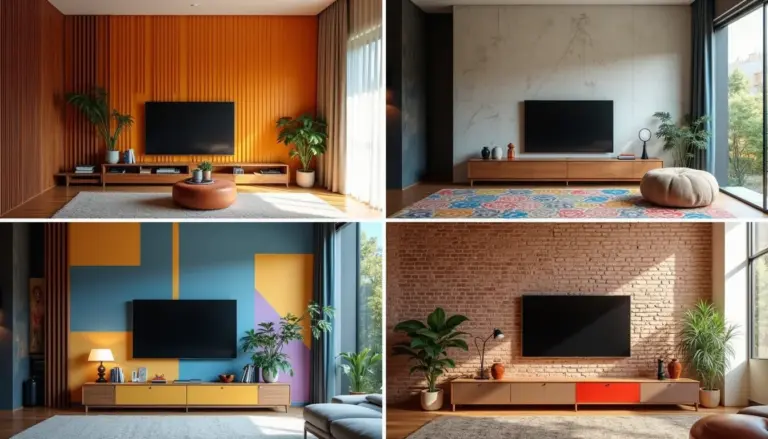 66 Ideias de Revestimento Parede Sala Tv Moderno e Barato 66 Ideias de Revestimento Parede Sala Tv Moderno e Barato