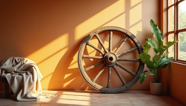 Roda de Madeira para Decoracao: 7 Ideias que Transformam Ambientes Roda de Madeira para Decoracao: 7 Ideias que Transformam Ambientes