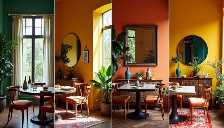 41 Ideias de Sala De Jantar Pequena Com Espelho Para Ampliar o Ambiente 41 Ideias de Sala De Jantar Pequena Com Espelho Para Ampliar o Ambiente