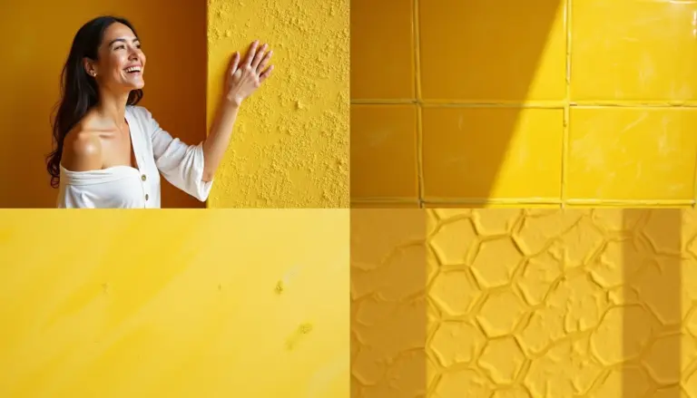 63 Ideias de Textura Amarela Para Transformar Sua Parede