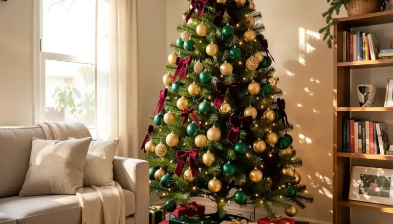 40 Ideias de Como Combinar Enfeites de Natal de Cores Diferentes