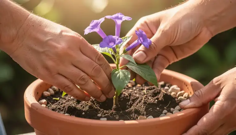 Como Cultivar Flor Trombeta Roxa em Vaso Pequeno: Guia Passo a Passo