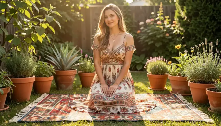 Como Escolher Tapete para Jardim Boho Externo sem Errar