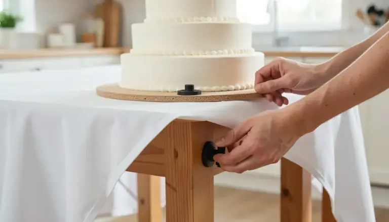 Mesa Do Bolo De Casamento Resistente Para Bolo Pesado: Como Fazer Passo a Passo
