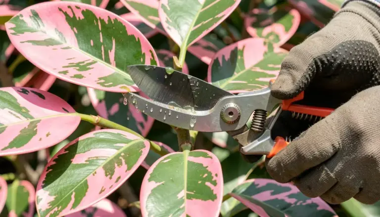 Como Fazer Poda da Ficus Elastica Rosa para Deixar Bonita: Passo a Passo Simples