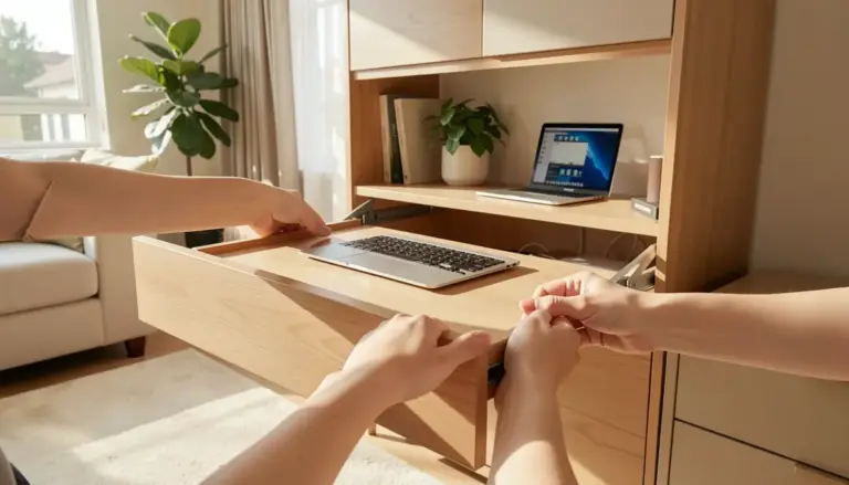 Como Harmonizar Sala e Home Office No Mesmo Ambiente: Passo a Passo