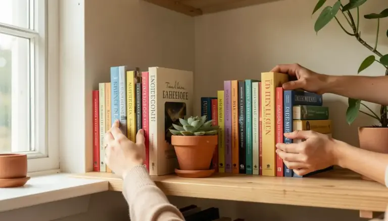Como Organizar Livros em Prateleira de Canto sem Deixar Bagunçado