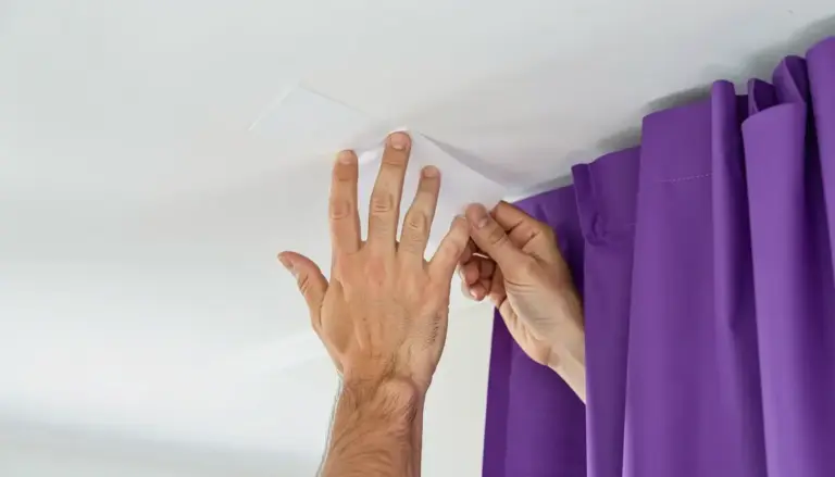 Como Prender TNT no Teto Sem Furar em 3 Passos Simples Como Prender TNT no Teto Sem Furar em 3 Passos Simples