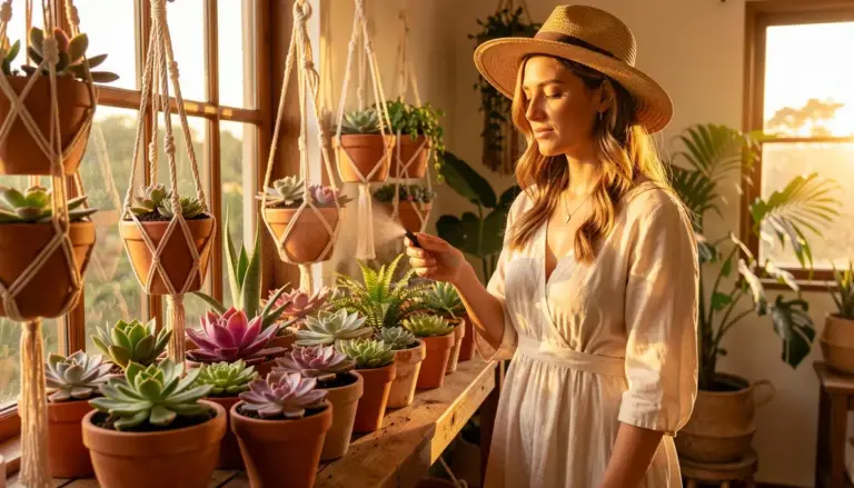 Cuidados Essenciais Para Jardim Boho Com Suculentas: Guia Prático