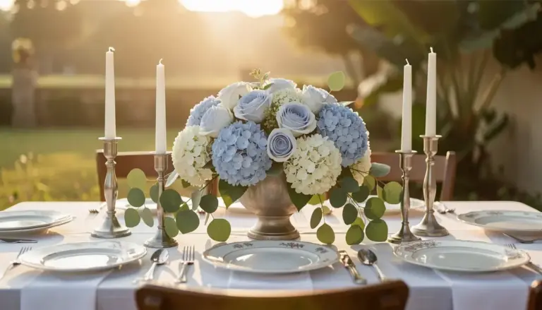32 Ideias de Decoração para Casamento Azul Serenity que Encantam 32 Ideias de Decoração para Casamento Azul Serenity que Encantam