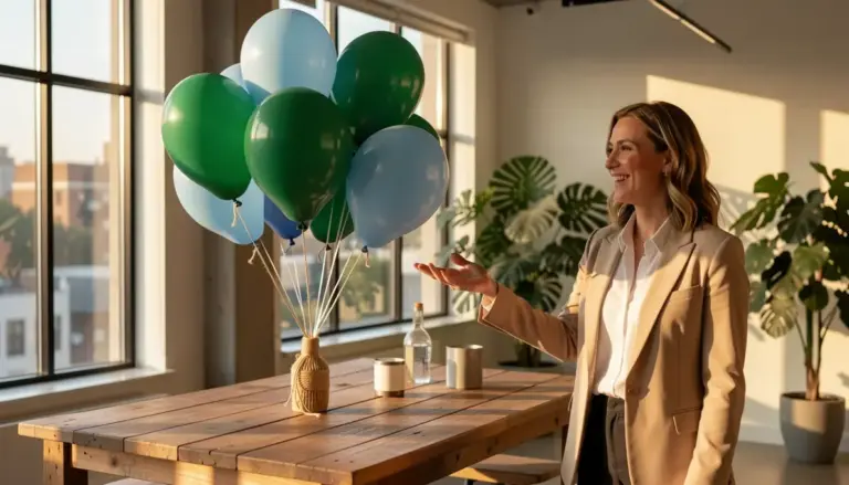 30 Ideias de Decoração para Confraternização de Empresa com Balões Biodegradáveis