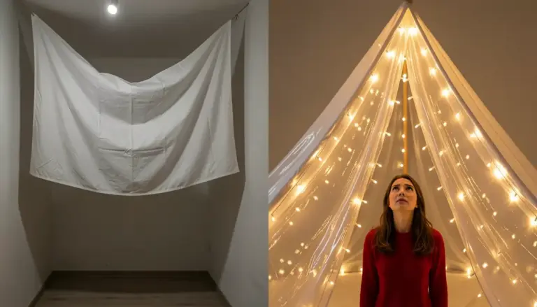 Diferença Entre TNT e Cetim para Teto de Natal: Qual Leva a Melhor Diferença Entre TNT e Cetim para Teto de Natal: Qual Leva a Melhor