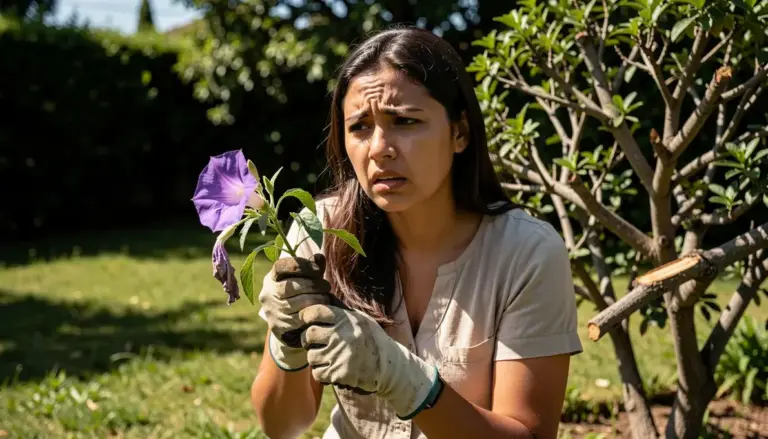 O Erro Que Mata Flor Trombeta Roxa Na Poda (E Como Evitar)