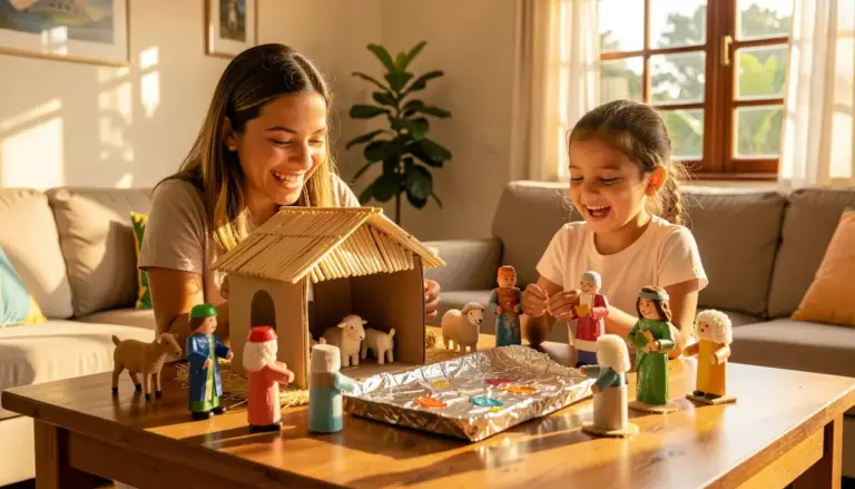 42 Ideias Criativas Para Presépio Com Materiais Reciclados em Casa