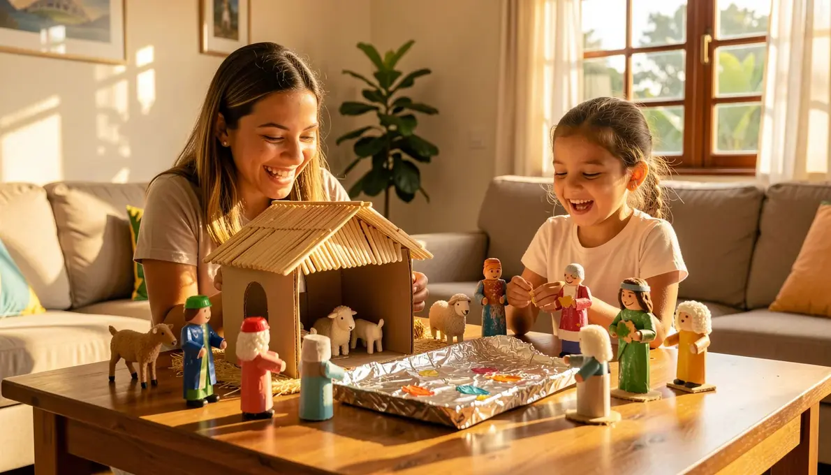 42 Ideias Criativas Para Presépio Com Materiais Reciclados em Casa