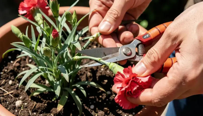 Truque Para Muda de Cravo Florir Mais Rápido em 30 Dias
