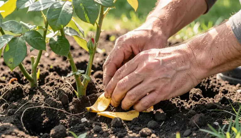 O Truque Para Rosas Raras Florescerem Mais Rápido Com Casca de Banana