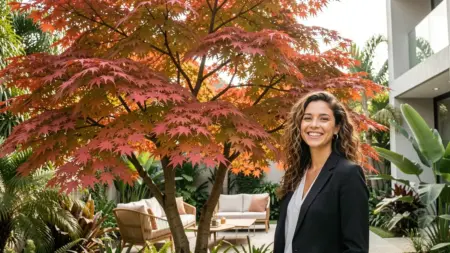 Bordo Árvore: Beleza de Outono no Seu Jardim