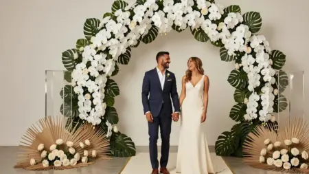 Decoração de entrada de casamento: como montar por etapas e o que não pode faltar
