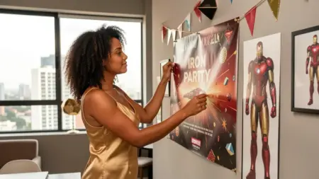Decoração Homem de Ferro para Imprimir: 20 Ideias para Festa e Quarto
