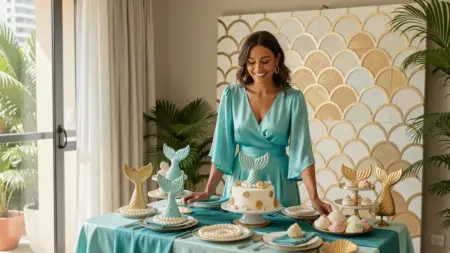 Decoração Pequena Sereia: Como Montar Uma Festa Linda Sem Grande Espaço