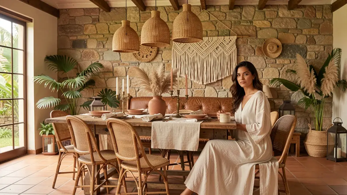 Sala de Jantar Rústica: 15 Ideias para Decorar sem Errar