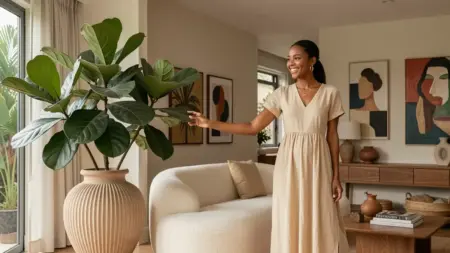 Ficus lyrata na sala: como escolher o lugar certo e o vaso ideal